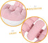 ERINGOGO Comfortable U-Shaped Pregnancy Pillow for Maternity Support Side Sleeping and Nursing Alleviates Back Pain