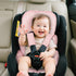 Summer Infant Car Seat Insert for Newborn Girls Boys, Mesh Baby Carseat Head Inserts with Strap Pads, Soft Reversible