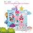 Unicorn Crinkle Touch and Feel Book - Infant Toy with Rattle and Teether