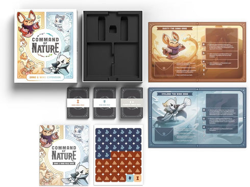 Command of Nature Expansion - Sand & Wind: A Competitive Strategic Deck-Building Card Game for 2-4 Players