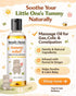 Tummy Colic Baby Relief, Baby Gas Relief for Infants Massage Oil; Gas Passer