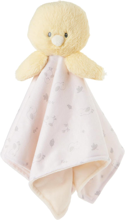 GUND Baby Sustainably Soft Duckling Lovey - Stuffed Animal Plush Blanket for Babies, Yellow/Cream, 10”