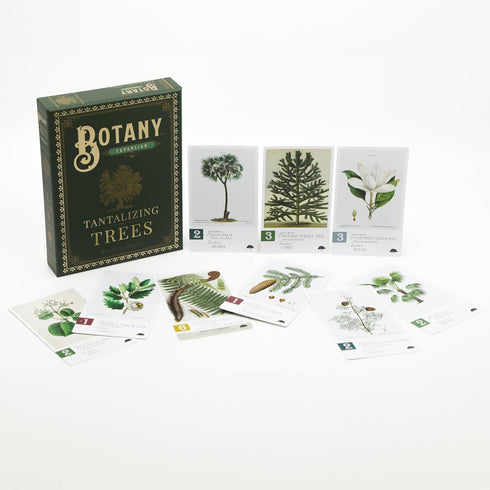 8+ 1-5 45-90 Botany: Tantalizing Trees Expansion | Family Strategy Game for Young Botanists and Adults | Ages |