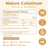 100% 25% Immune 30 Natura Bovine Colostrum Powder Pure, First Milking All-Natural IgG Grass-Fed & Pasture-Raised Gut