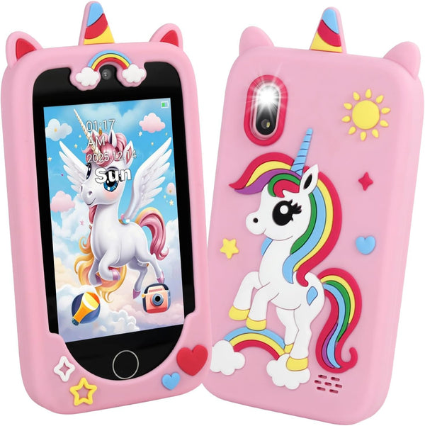 Kids Smart Phone for Boys & Girls, 3.97" Touchscreen Learning Toddler Toy