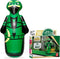 Ninja Kids Punching Bag 47 Inches - Inflatable Bop Bag Filled with Sand for Indoor Outdoor Party Games - Bounce-Back