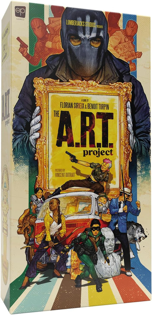 The A.R.T. Project | Cooperative Strategy Board Game | Card Drafting, Zone of Control Game | Coop and Solo Play for