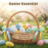 15 SallyFashion PCS Fake Easter Eggs, Wooden Play Kitchen Egg Toys for Kids Dying Painting Egg Hunts Basket