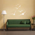 Flying Birds Wall Decals, Vinyl Stickers for Kids Room, Nursery, Office, Bedroom, Living Room - Modern Decor Y20 (White)