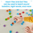 hand2mind Phonics Word-Building Magnetic Letter Tiles, Set of 6 for Kindergarten Letter Recognition and Phonemic