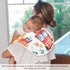 YETTASBIN Watercolor Fire Truck Muslin Baby Burp Cloth, Super Soft Absorbent Cotton Burp Rag Baby Bibs Feeding Cloth