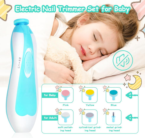 28 1 Trimmer Set Baby Healthcare and Grooming Kit, in Portable Baby Essentials Kit Electric Nail with Gas Relief Hair