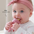 Baby Food Fruit Feeder and Breastmilk Popsicle Mold Set - Silicone Fruit Teether and Feeding Essentials for 4 Months+