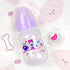 JIZHI Reborn Baby Doll Bottle and Magnetic Pacifier Set, Accessories for Pretend Play Feeding Toy (Purple)