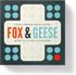 Brass Monkey Fox & Geese – Classic Strategy Game Set with Beautiful Painted Wooden Pieces for 2 Players
