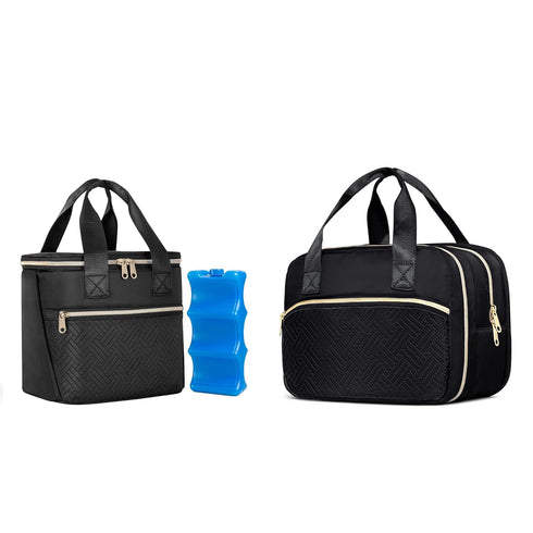 Fasrom Wearable Breast Pumping Bag with Cooler Bundle with Breastmilk Cooler Bag