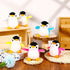 12 Pieces Christmas Mini Plush Penguin Stuffed Toys, Cute Small Baby Penguin Dolls for Keyholder Bag Pendant Gifts