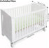 emopaw 140x70x95cm, (140 70 95cm) Breathable Mesh Crib Mosquito Net with Two-Way Zippers, Universal Baby Crib Cover