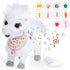Ylpaprm White Walking Pony with Leash Toy Horses Electric Ponie That Walks,Plush Horse Toy for Kid Talking Musical