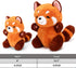 13.7" Riuhot Red Panda Stuffed Animal Cute Red Panda Plush Toy Panda Plushie Christmas Birthday Valentine's Day Gift