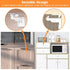Buumook 6 Pack Upgraded Invisible Baby Proofing Cabinet Latch Locks - No Drilling or Tools Required, Children Proof