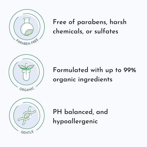 4oz HoneyB Soothing Baby Oil with Almond & Coconut Oils for Increased Hydration - Clean and Plant-Based Baby Coconut