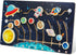 Movable Solar System Puzzle for Kids 3-6 - Wooden Space Toys for Preschool Learning Activities, Gift for Boys, Girls