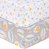 Sammy & Lou Jungle Pals 2-Pack Microfiber Fitted Crib Sheet Set, Fits