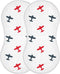 Mazeann Airplanes Planes Burp Cloths Baby Boys Girls Absorbent Soft Cotton Burping Cloths