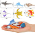 80 Pieces Sea Creatures Toys for Kids, Assorted Vinyl Plastic Ocean Animals for Party Favors and Educational Goodie Bags