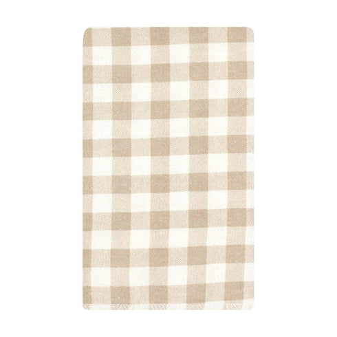 10-Pack, Hudson Baby Unisex Baby Cotton Flannel Burp Cloths, Boy Woodland Pals One Size