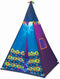 B. toys Starry Sky Tent - Blue Indoor & Outdoor Play Tent for Kids, Pretend Play with Built-in Light, 3 Years +