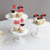 36 PCS 2023 Graduation Theme Cupcake Toppers - Glitter Class of 2023 Graduation Cap and Diploma Cake Decorations