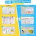 3-5, 30 4-8, Mallify Busy Book for Toddlers Preschool Busy Book Themes Kids Binder and Early Learning Toys, Tracing