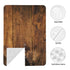 Hcpwzrf Faux Rustic Barn Wood Baby Car Seat Cover & Nursing Cover - Breathable Stretch Multi-Use Cover