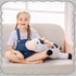 24" 4.2lb FLORVIV Weighted Cow Stuffed Animals Weighted Plush Toy Cute Cow Hugging Dolls Plushies Pillows for Boys