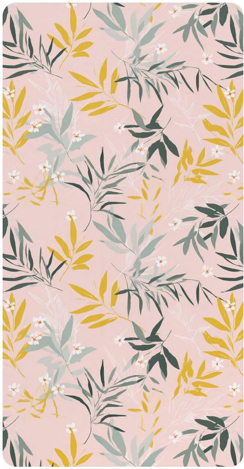 miaozhen Cotton Baby Crib Sheets Soft Naughty Jungle Willow Soft Pink Toddler Bed