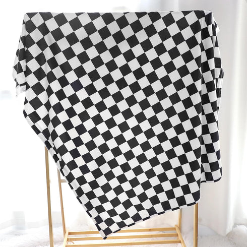 (5060 DILIMI Baby Blanket, Soft Warm Newborn Toddler Minky Plush Dot Blanket for Girl and Boy Unisex in), Black