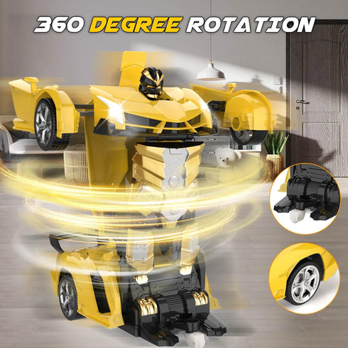 Transform Remote Control Car Toy for Kids 4-12 Years, Remote Control Cars for Boys, Toys for 3-12 Years Old