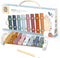SPEEDY MONKEY Colorful Xylophone 8 Tuned Metal Keys with Wooden Mallet, Safe