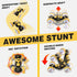 8-12, 4WD 2.4Ghz 4-7 8-12 Remote Control Car for Boys Gesture Sensing RC Stunt Car with Lights Music Sprayer RC Cars