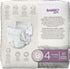 4 (81 Count) Bambo Nature Hypoallergenic Dream Baby Diapers, Premium Eco-Labeled Sustainable Diapers, Enhanced Leakage