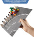 6 Pack Road Baseplates for Building, Compatible with Lego Classic Bricks, 10” x 10” for City Sets (Attached DIY