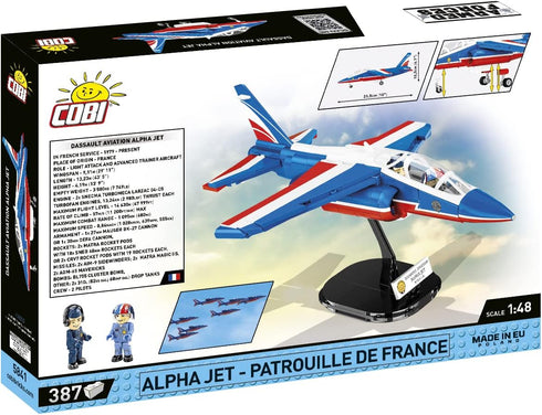 COBI Armed Forces Alpha Jet Model - Patrouille de France