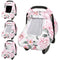 Pea Pod Car Seat Cover for Baby Girls, Floral Infant Car Seat