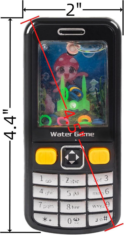 12 Pcs Handheld Water Games, Perfect Prize Box Toys for Birthday Party Favors and Goodie Bag Stuffers