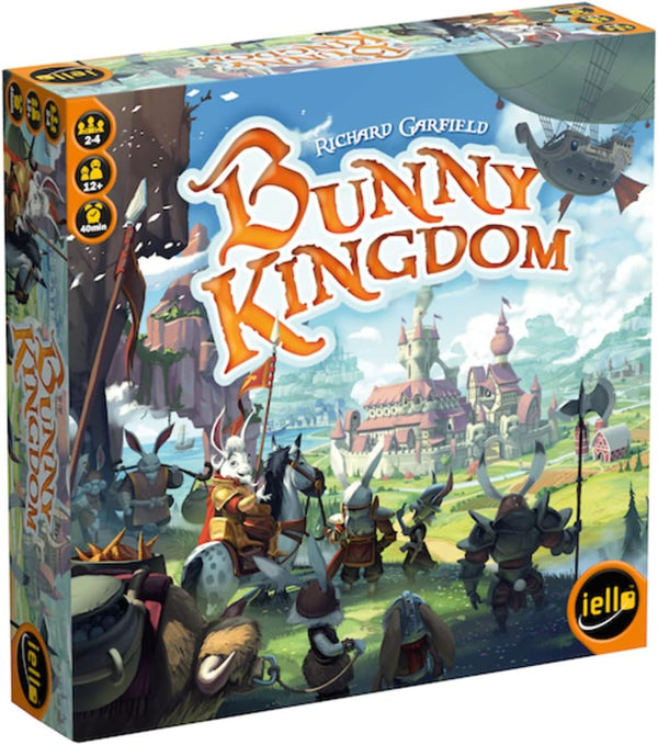 IELLO Bunny Kingdom - Strategy Board Game, Expand Your Fief, 45 Minute Play Time, 2 to 4 Players