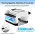 VXXCK 1-2 Automatic Card Shuffler for Decks Dual Motor Not Stuck Card Automatic Sensing Function Rechargeable Card