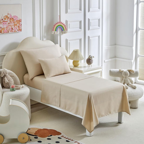 Set Set 5 Set Kids Comforter Sheet - Soft and Breathable Bed Includes Quilted Comforter, Fitted Sheet, Flat Top Sheet