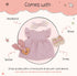 14-Inch 2+ LullaBaby Baby Doll Clothes Pink Dress, Headband, Teether & Shoes Pretend Play Years Baby Doll Dress Outfit